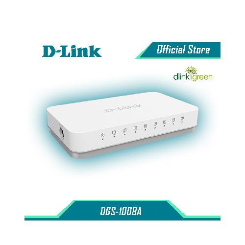 SWITCH DLINK DGS-1008A 8 PUERTOS GIGABIT RJ45 - SYSTEMarket