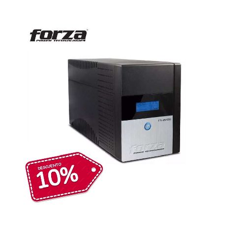 UPS FORZA FX-2200LCD INTERACTIVO 2200VA 8 SALIDAS 120V PANTALLA LCD (1A) - SYSTEMarket