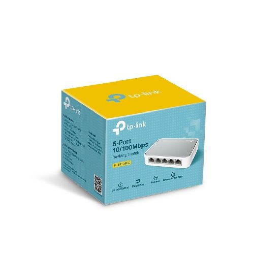 SWITCH TPLINK SF-1005D 5 PUERTOS ETHERNET 100-100 - SYSTEMarket