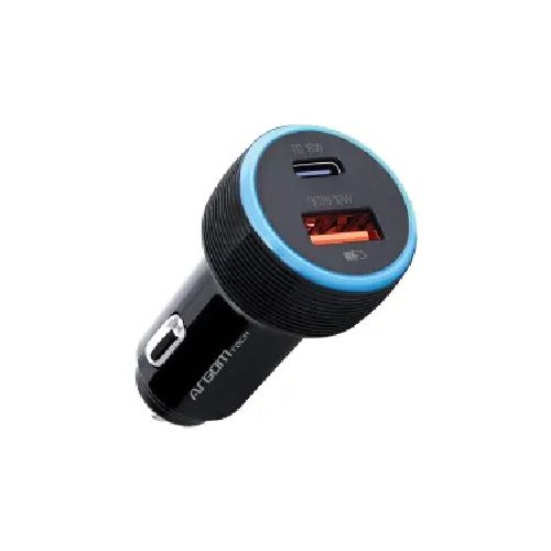 CARGADOR ARGOM FORCE C1 ARG-AC-00118BK 36W PD TIPO C USB BLACK - SYSTEMarket