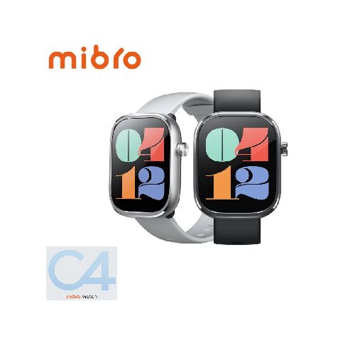 SMART WATCH MIBRO C4 GRAY BT 5.3 LLAMADAS TFT 2ATM 100 MODOS - SYSTEMarket