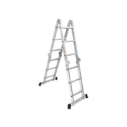 Escalera 12 Peldanios Aluminio 200Kg - Kywi  MegaKywi – Ferretería – Hogar – Construcción