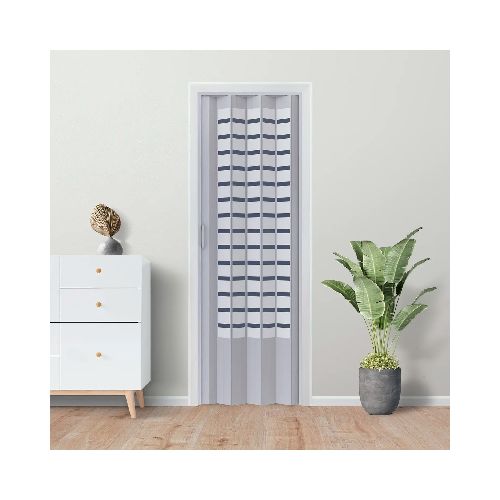 Puerta Plegable Florence Gris 85X2Mt - Kywi  MegaKywi – Ferretería – Hogar – Construcción