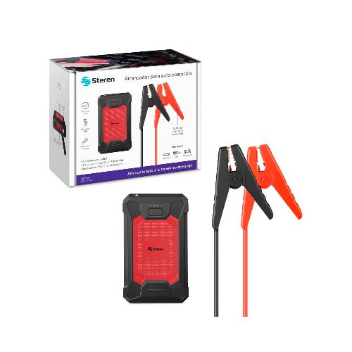 Arrancador de emergencia para auto + Power Bank de 7000 mAh y linterna LED - Kywi  MegaKywi – Ferretería – Hogar – Construcción