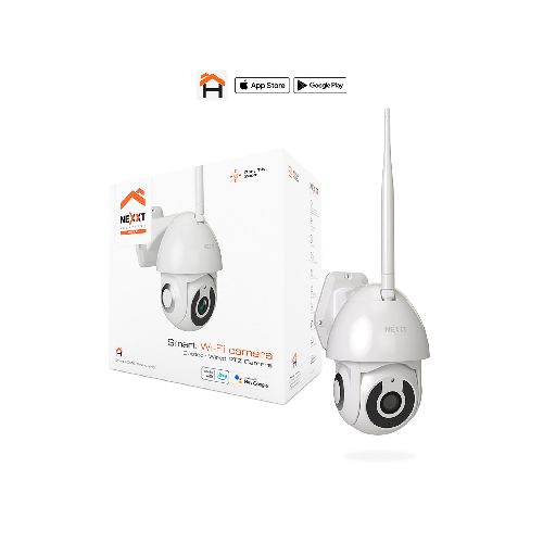 Cámara Wifi Cámara exterior,sensor de movimiento,lente con ángulo de 350° - Kywi  MegaKywi – Ferretería – Hogar – Construcción