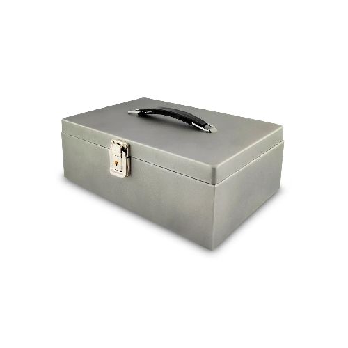 Caja De Seguridad 28X20X10Cm Gris C/Ll - Kywi  MegaKywi – Ferretería – Hogar – Construcción