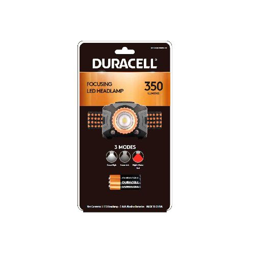 Linterna Led Cabeza 350 Lumen Duracell - Kywi  MegaKywi – Ferretería – Hogar – Construcción