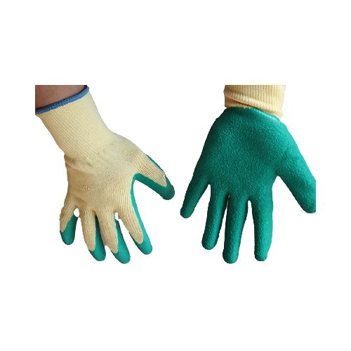 Guantes de algodón multiusos de talla M recubiertos en látex; 1 par 1U - Kywi  MegaKywi – Ferretería – Hogar – Construcción