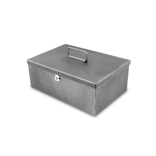 Caja De Seguridad 29.3X19.8X11Cm Gris Ll - Kywi  MegaKywi – Ferretería – Hogar – Construcción