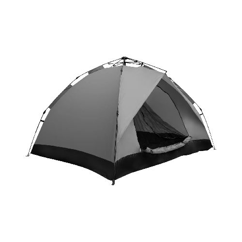 Carpa Basica P/Camping 250X210X130Cm Gris - Kywi  MegaKywi – Ferretería – Hogar – Construcción