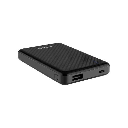 Power Bank de 5000 mAh con superficie texturizada. - Kywi  MegaKywi – Ferretería – Hogar – Construcción