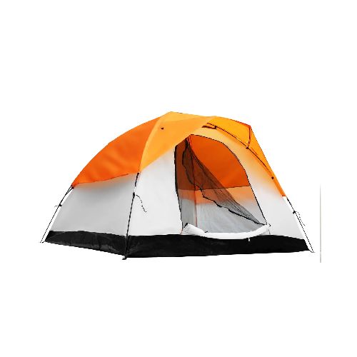 Carpa Basica P/Camping 245X215X150Cm Naranj - Kywi  MegaKywi – Ferretería – Hogar – Construcción