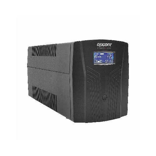 UPS interactiva de 1500VA / 900W de 6 tomas + USB + RJ45 y pantalla LCD. - Kywi  MegaKywi – Ferretería – Hogar – Construcción