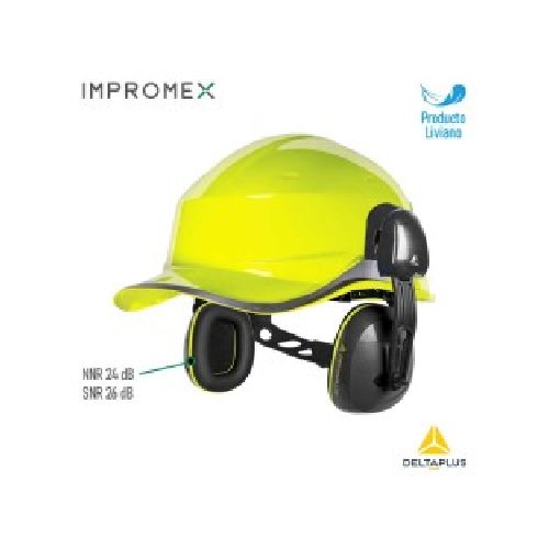 Orejeras Antirruido para Casco INTERLIGHTHE | Delta Plus | Impromex