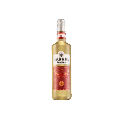 TEQUILA EL KARNAL ORO 700 ML-CUENCA-La Taberna Remigio Crespo  