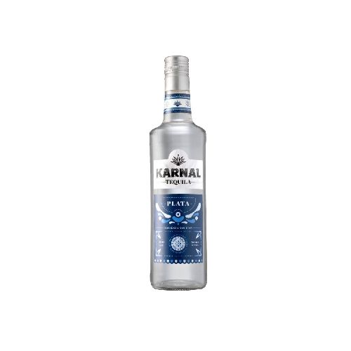 TEQUILA EL KARNAL PLATA 700 ML-CUENCA-La Taberna Remigio Crespo  