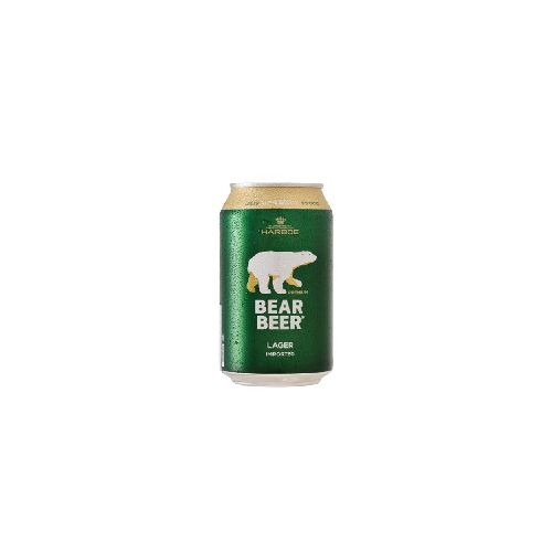 CERVEZA PREMIUM LAGER BEAR BEER 330 ML