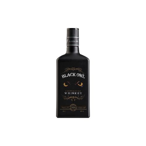 WHISKEY  BLACK OWL 750ml