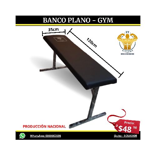 Banco plano - GYM