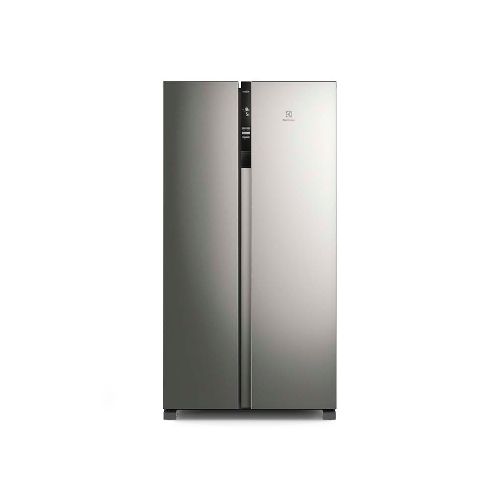 Refrigerador No Frost Side By Side  Inverter 442 Litros Silver Electrolux