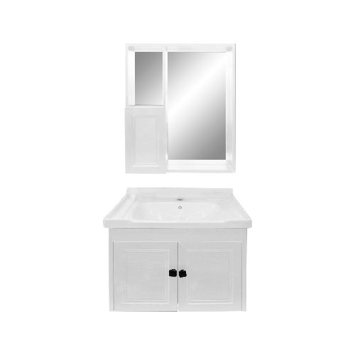 Mueble de Baño Aéreo Blanco con  Botiquín 60x47cm  