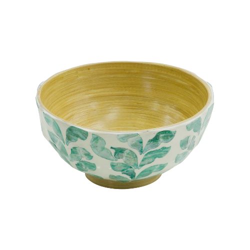 Bowl Vinh Nacar 12cm Blanco Verde  