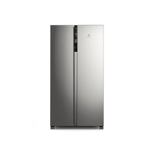 Refrigerador No Frost Side By Side  Inverter 532Litros Silver Electrolux