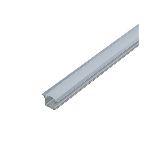 Perfil Metálico para Cinta LED Empotrable de 24.5x15x15 mm 