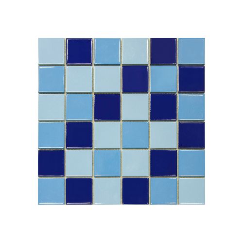 Mosaico Porcelanato Mix Azul LG 30.6x30.6cm (.0936) 