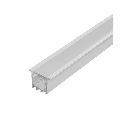 Perfil Metálico para Cinta LED Empotrable de 49.5x31.2x37mm