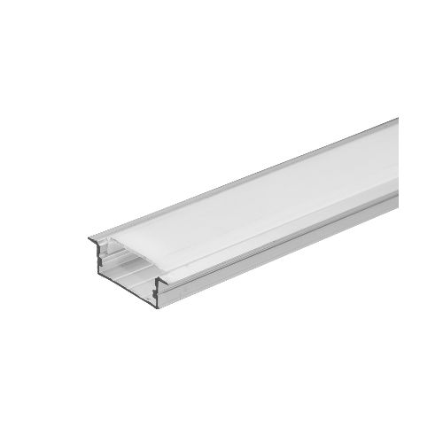 Perfil Metálico para Cinta LED Empotrable de 30.5x20.6x10mm