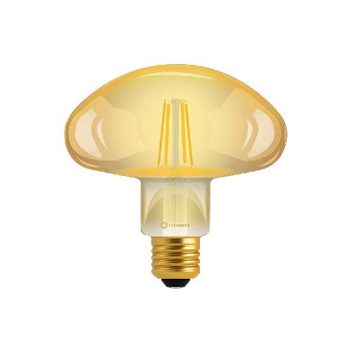 Foco LED Filamento Mushroom 5W 2500K - Bajo Consumo | Ledvance en Promart