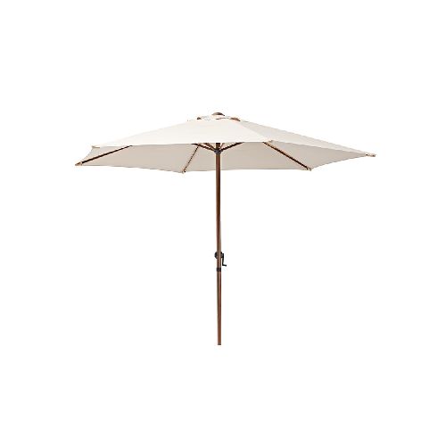 Parasol Hexagonal Marrón Acero 160G | Naterial: Elegancia y Funcionalidad para tu Espacio Exterior en Promart