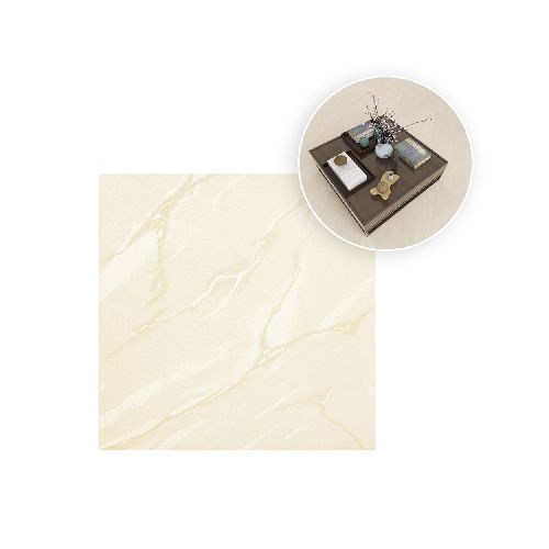 Piso Porcelanato Marmolizado Solar 60x60cm Beige | Orange: Estilo y Resistencia en Promart