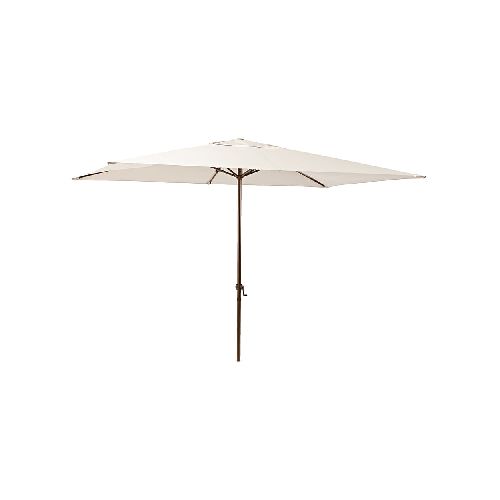 Parasol Rectangular Marrón Acero 200x300cm 160G | Naterial: Protección y Estilo para tu Espacio Exterior en Promart