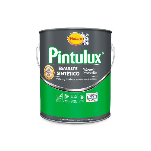 Pintura Esmalte Sintético Pintulux Negro 1 Galón de Pintuco - Elegancia y Protección en Promart