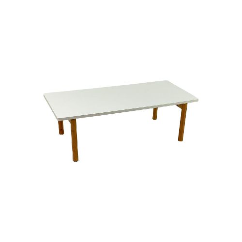 Mesa de Centro MDF Blanco y Café 32x100x44.5 cm | Concepts: Elegancia y Versatilidad en Promart