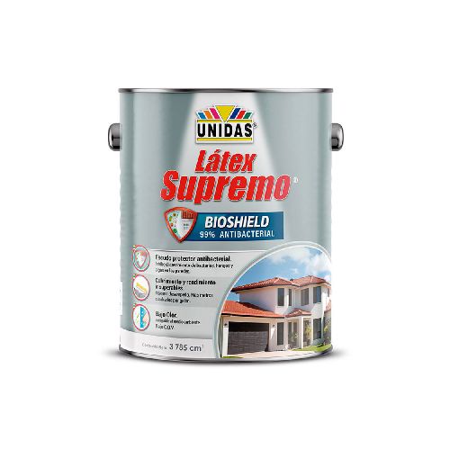 Pintura Látex Supremo Mate Blanco Hueso 1gl | Unidas en Promart