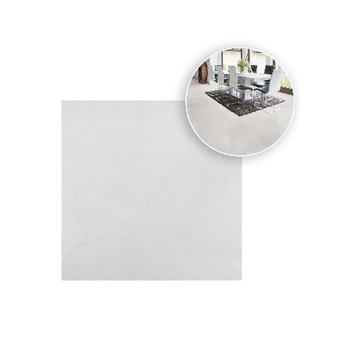 Porcelanato Marmolizado Siena Blanco 60x60cm 1.74m2 | Graiman en Promart