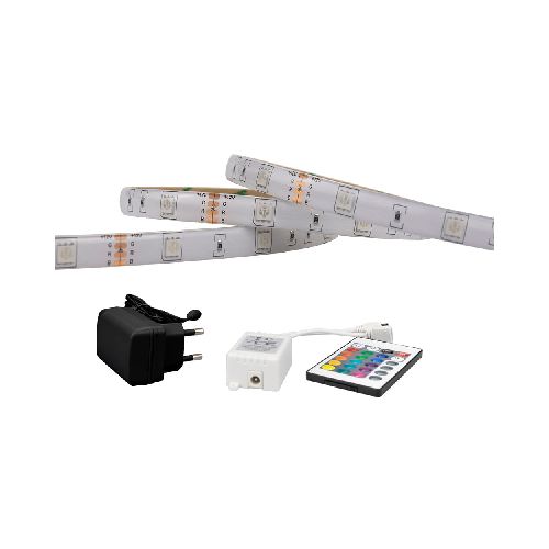 Cinta LED para Exterior Blanco 5 Metros IP44 RGB | Orange: Iluminación Versátil y Vibrante en Promart