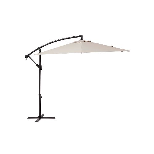 Parasol Lateral Gris Aluminio/Acero 200G | Naterial: Protección y Estilo para tu Espacio Exterior en Promart