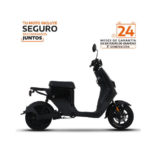 Compra - Yadea  Scooter Eléctrico DE3 | 2024 Negro - Moto Power | Tu tienda de motos, bicicletas y movilidad