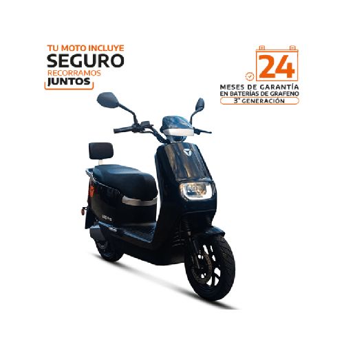 Compra - Yadea  Scooter Eléctrico E8S | 2024 Negro - Moto Power | Tu tienda de motos, bicicletas y movilidad