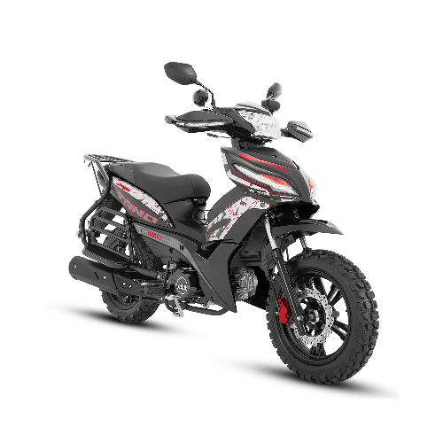 Compra - Moto Scooter Daytona Dy125 Tanq Negro/Rojo 2025 - Moto Power | Tu tienda de motos, bicicletas y movilidad