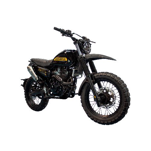 Compra - Moto Utilitaria Dukare Dk250 Bomber 4V 2025 Negro/Amarillo - Moto Power | Tu tienda de motos, bicicletas y movilidad