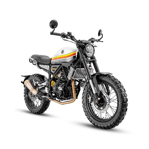 Compra - Moto Dp Daytona Dy300 Scrambler Blanco 2025 - Moto Power | Tu tienda de motos, bicicletas y movilidad