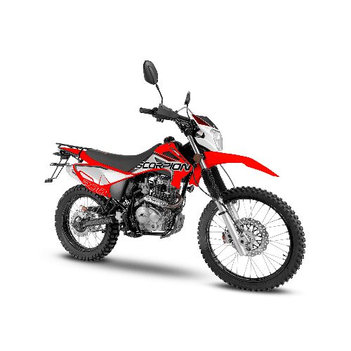 Compra - Moto Dp Daytona Dy200 Scorpion Rojo 2025 - Moto Power | Tu tienda de motos, bicicletas y movilidad