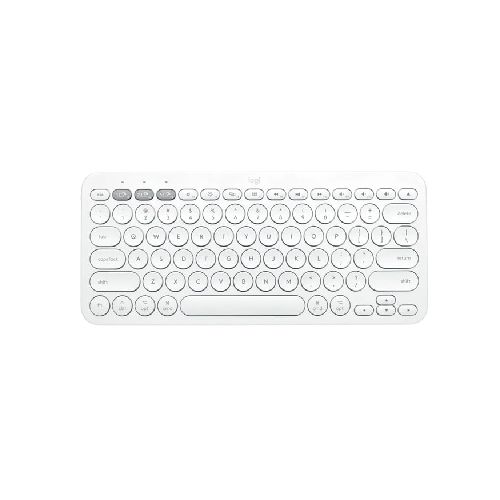 Teclado Logitech K380, Inalámbrico, Multimedia, White