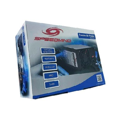 Fuente de poder SPEEDMIND 600W – ATX – (SMPS600)