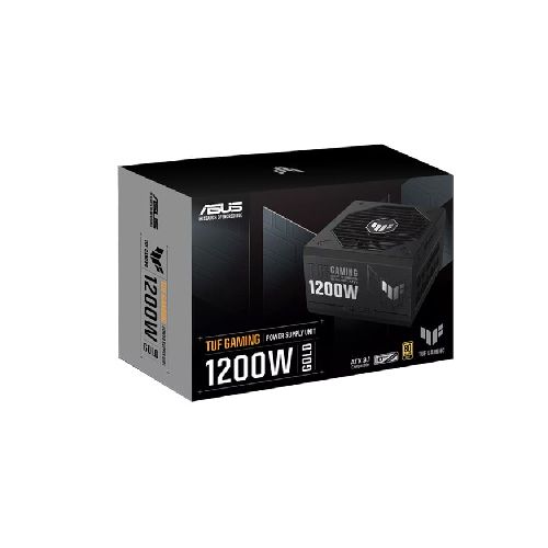 FUENTE DE PODER ASUS TUF GAMING 1200W – 80 PLUS GOLD – FULLY MODULAR – BLACK (90YE00S0-BTAA00)